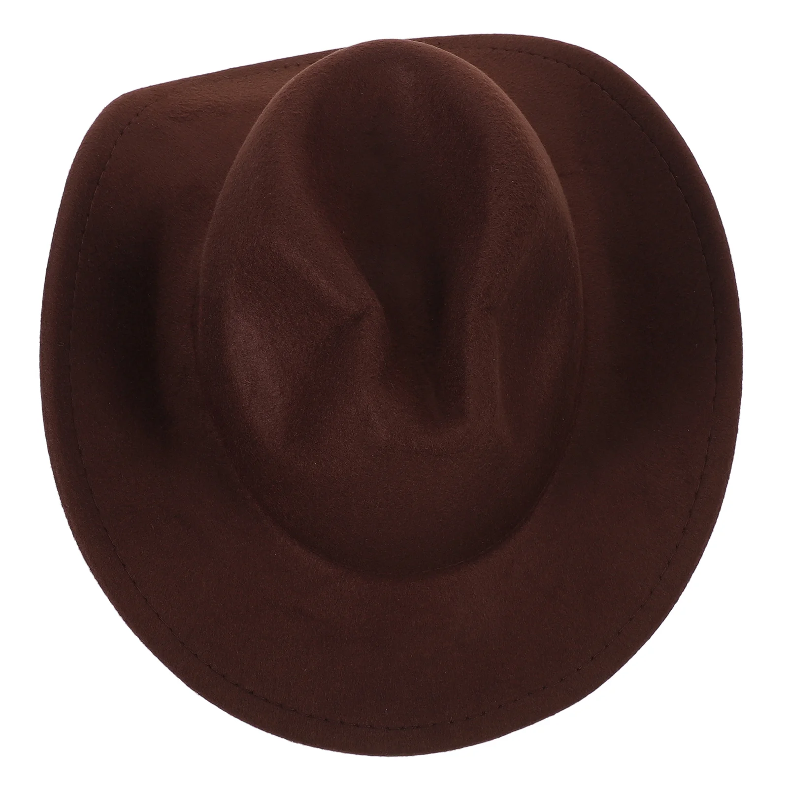 

's Cowboy Hat Boys Jazz Fedora Dress up Girl Costume Toddler Polyester Broad Brimmed Western Hats Cowgirl