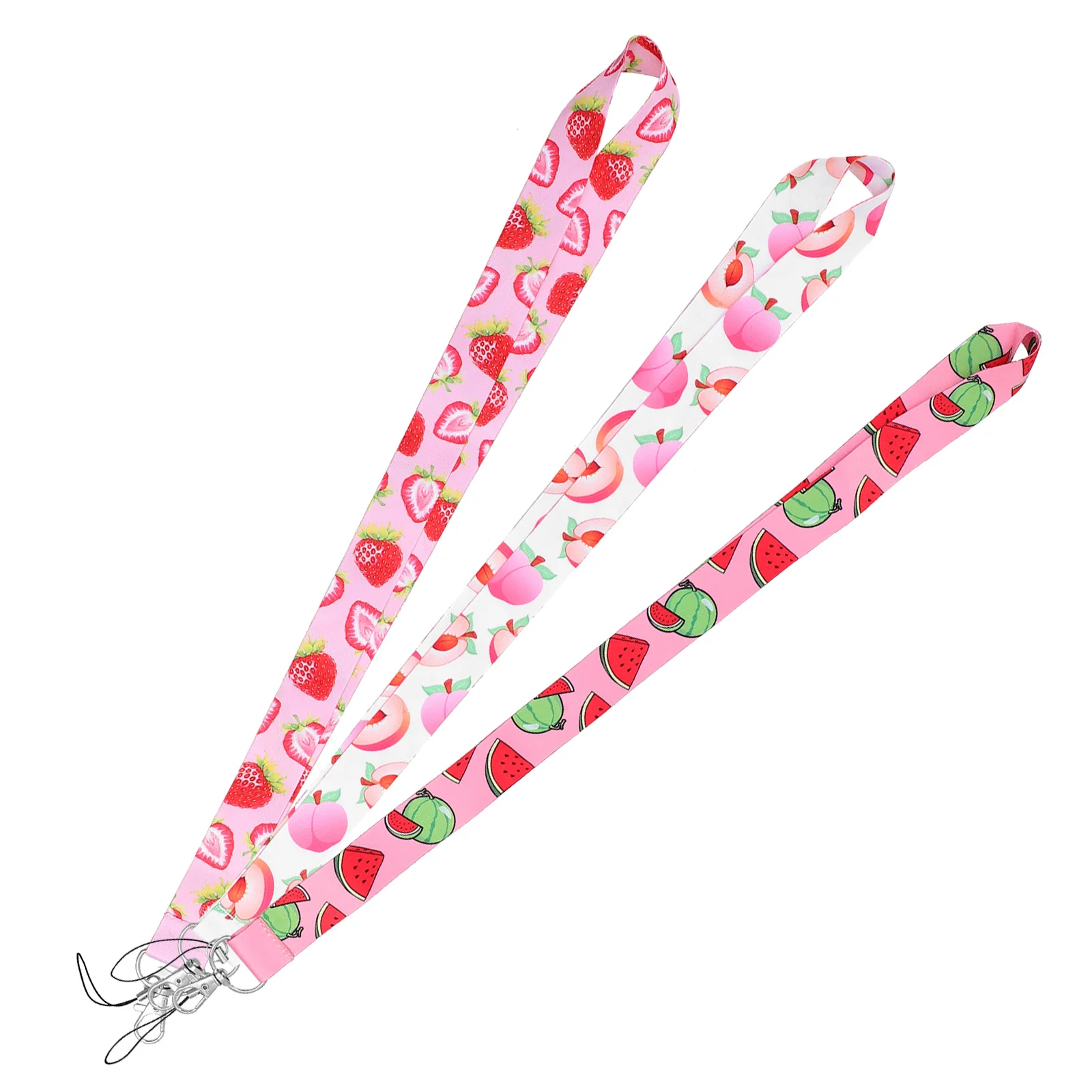 

3Pcs Work Lanyards for Id Cards Neck Hanging Ropes Lightweight Polyester Badge Holders Lanyards Lanyard with Clip