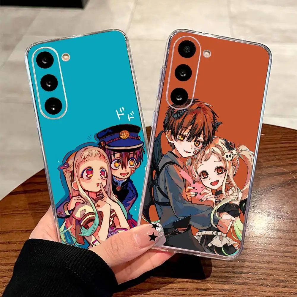 Amane Yugi Toilet Bound H-Hanako kun  Phone Case For Samsung A25 A15 A05 A54 A34 A24 A14 Transparent Silicone Phone Cover
