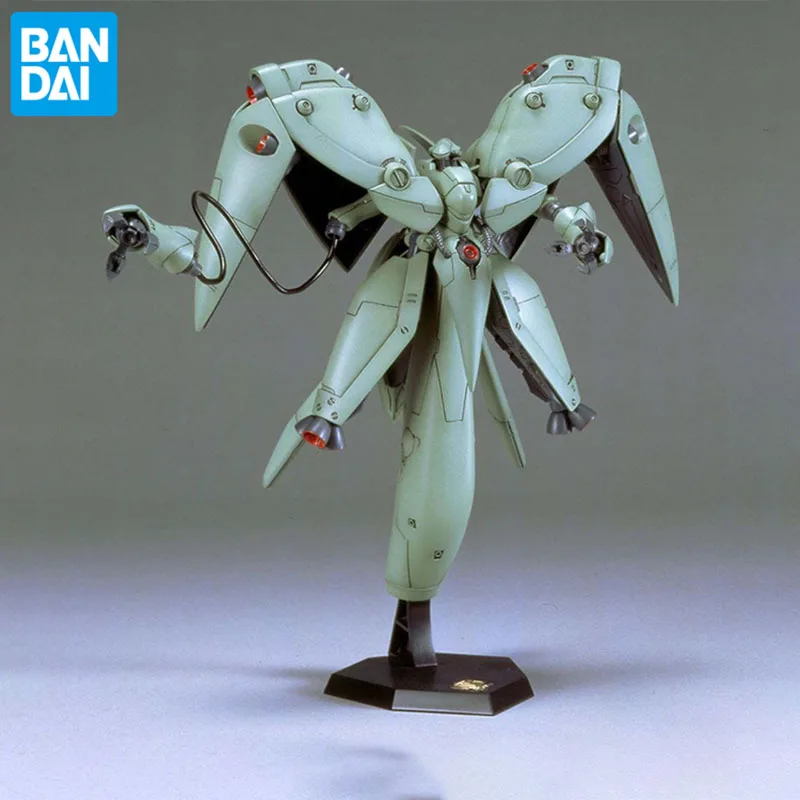 بانداي الأصلي GUNDAM نموذج المرآب عدة HGM سلسلة 1/550 Gundam Amx-002 Neue Ziel أنيمي عمل الشكل التجمع نموذج اللعب