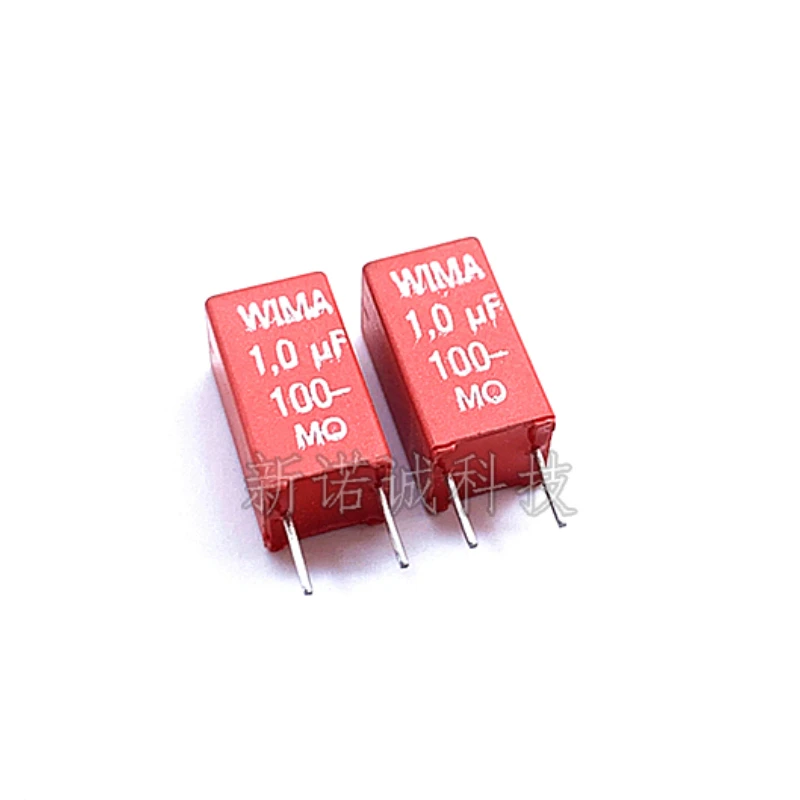 

2pcs/20pcs Germany WIMA Film Capacitor 105 100V 1.0UF 100V 1UF MKS2 5mm pitch audio capacitor