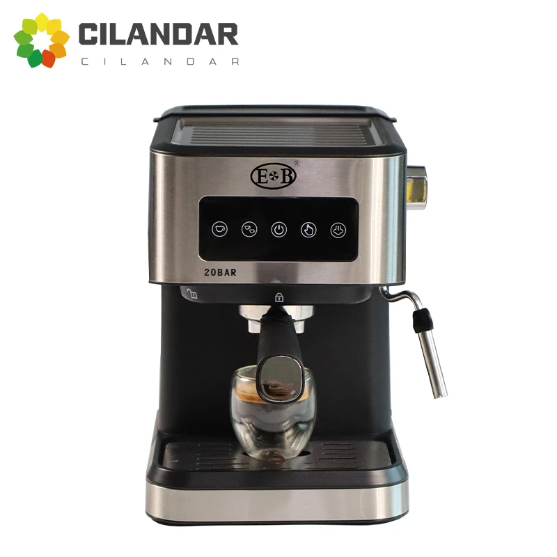 New 2024 110V Italian small semi-automatic home coffee maker high pressure steam American Japanese Style suitable