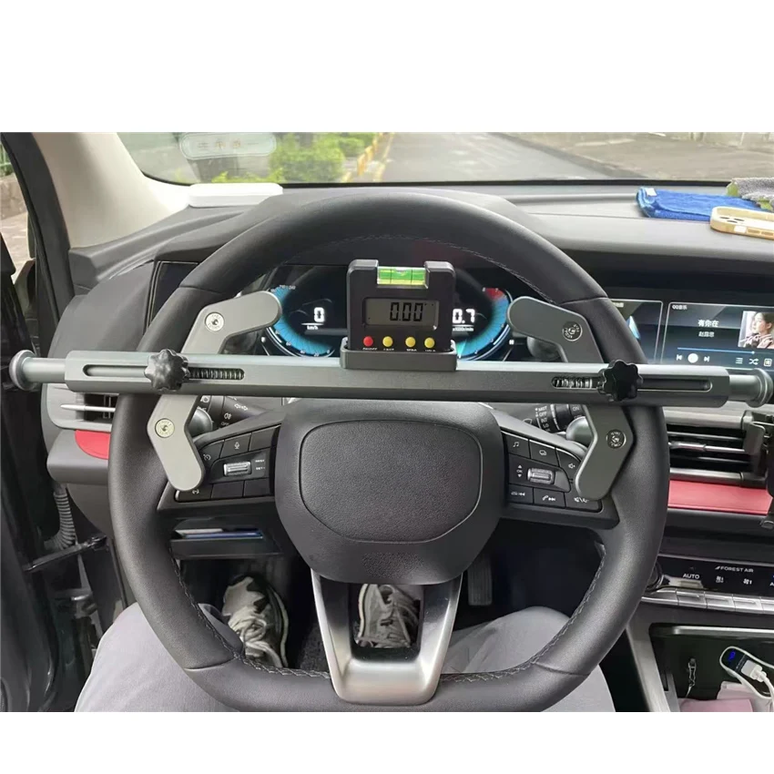 Four Wheel Alignment Digital Display Electronic Level Steering Wheel Centering Instrument Four-wheel Alignment Auxiliary Tool