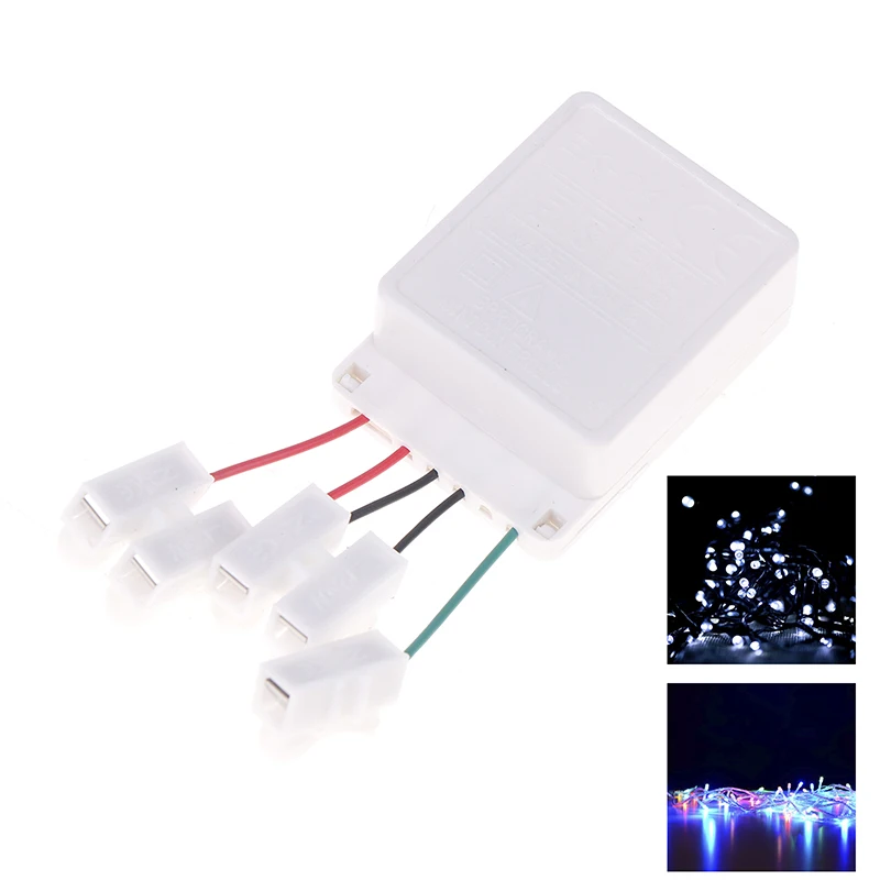 LED String 8 Modes Lights Twinkle CE-04 Dimmer Flexible Strip Ribbon Lighting Replica Switch Adjustable Knob Controller
