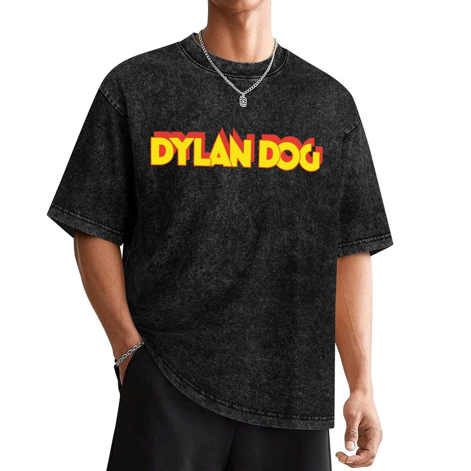 

DYLAN DOG - 2 T-Shirt basketball graphic tees heavyweights quick drying vintage t shirts men t shirts