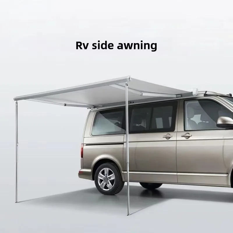 One-Touch Deployment, All-Weather Protection: The Auto Retractable Side Awning.