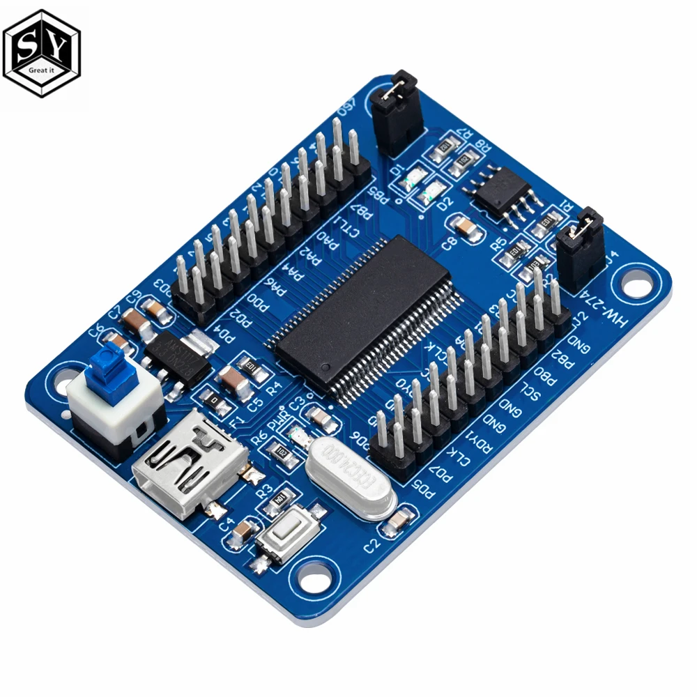 EZ-USB FX2LP CY7C68013A USB Core Board Development Board USB Logic Analyzer With I2C Serial SPI Interface Module Mini USB