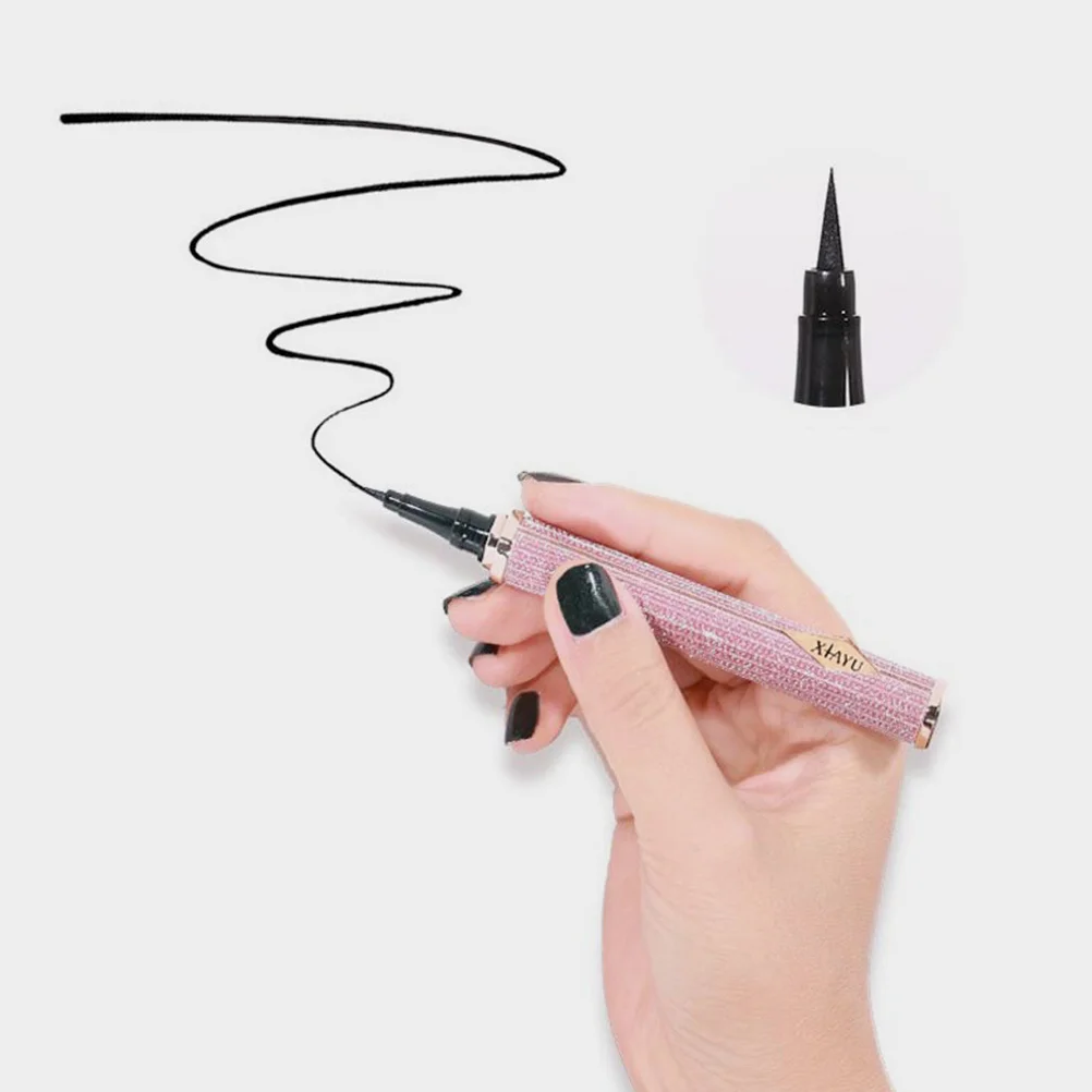 

Waterproof Eyeliner Pencil Black Long Lasting Smudge Proof Liquid Eyeliner Pen For Women Fine Tip Comfortable Grip Easy
