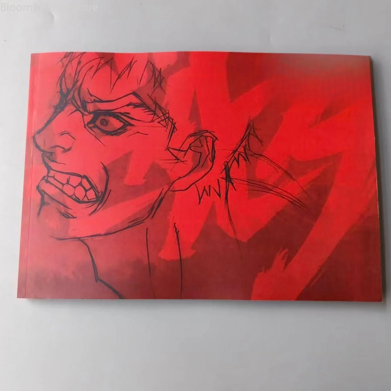 Berserk Anime Line‑Art Sketch Book Character Drawings for Copy Practice Coloring Painting Reference for Art Learners
