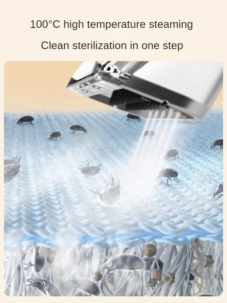 BISSELL Fabric Cleaning Machine High Temperature Steam Suction One Curtain Mattress Carpet Sofa Small Steamed Treasure 3791Z