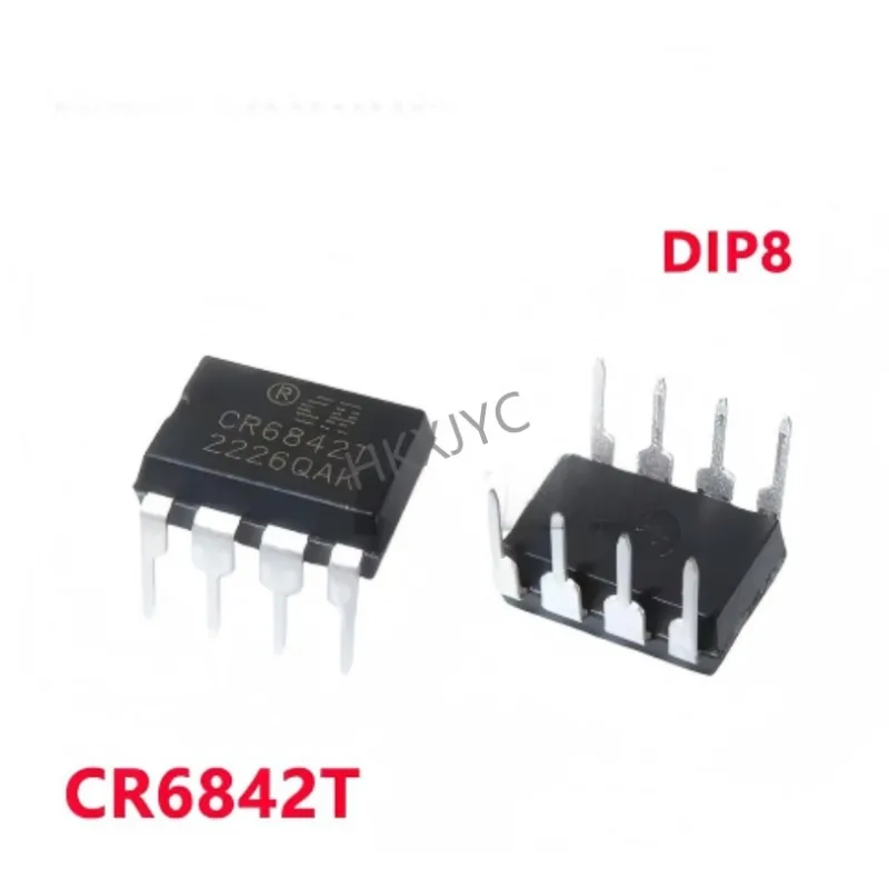 10/PCS New    CR6842T CR6842 DIP8 Offline switching power supply chip In Stock