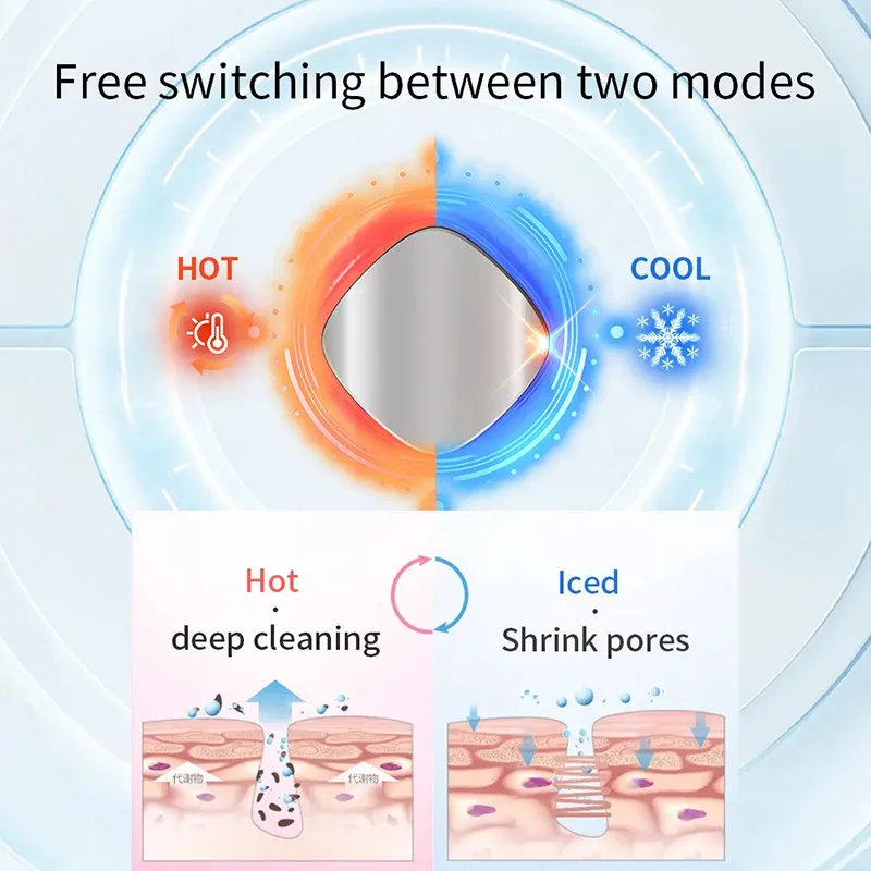 美顔器 6 色 LED フォトンスキンケアフェイスリフティング引き締めしわ除去温冷湿布肌の若返り