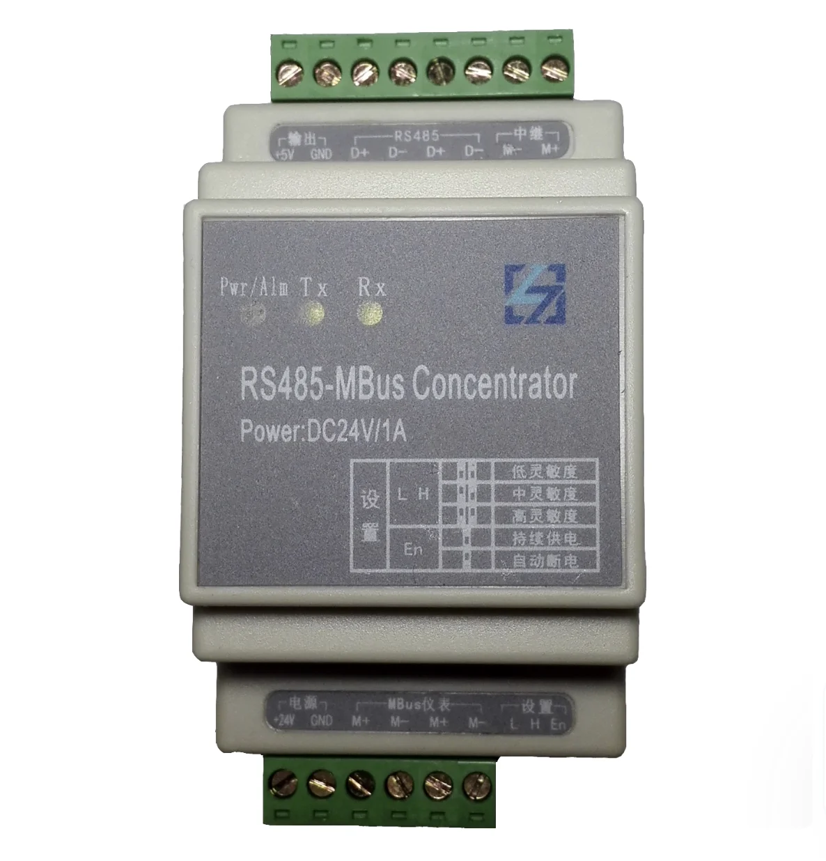 

1-250 Slave Station MBUS/M-Bus/to RS232/RS485 Module Fully Transparent Transmission Concentrator