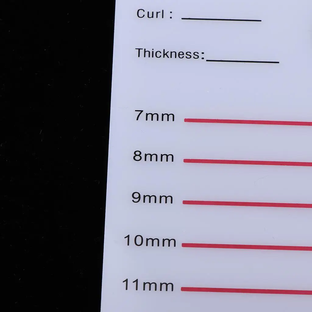 1 pièces r faux faux cils support support Pad cils Extensions colle palette support carte outil plaque conseil plaque