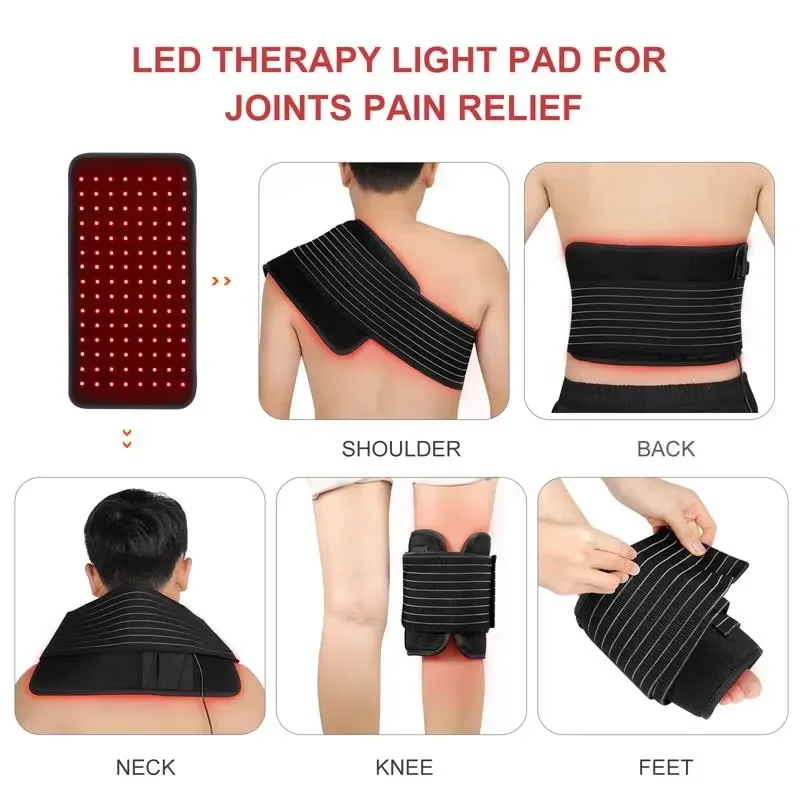 Treatment Led Pet Dog Equine Customized Red Heat Lamp Light Therapy Belt view 5