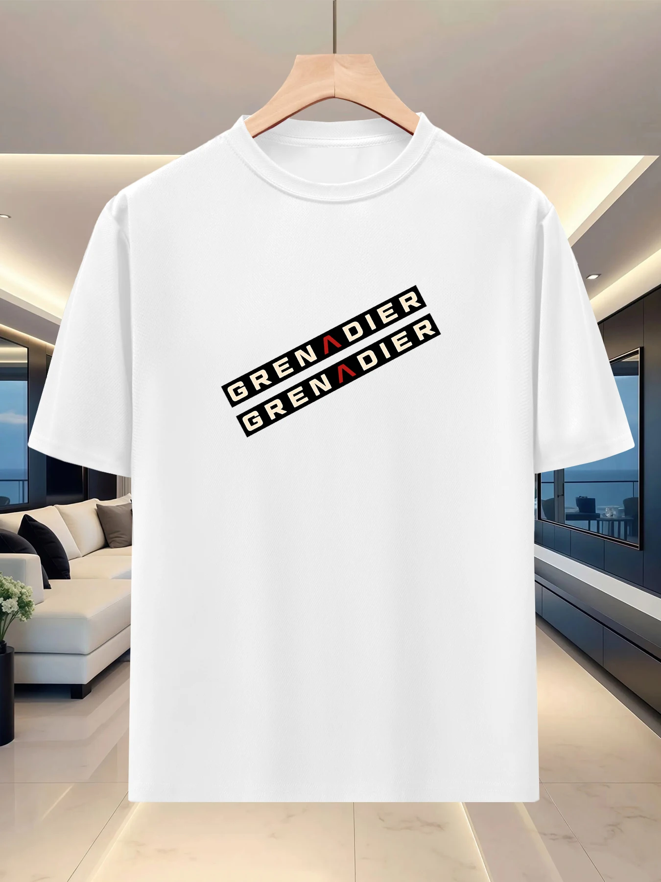 Niche 2026 new summer breathable trendy brand short sleeved top with a slim fit and versatile design