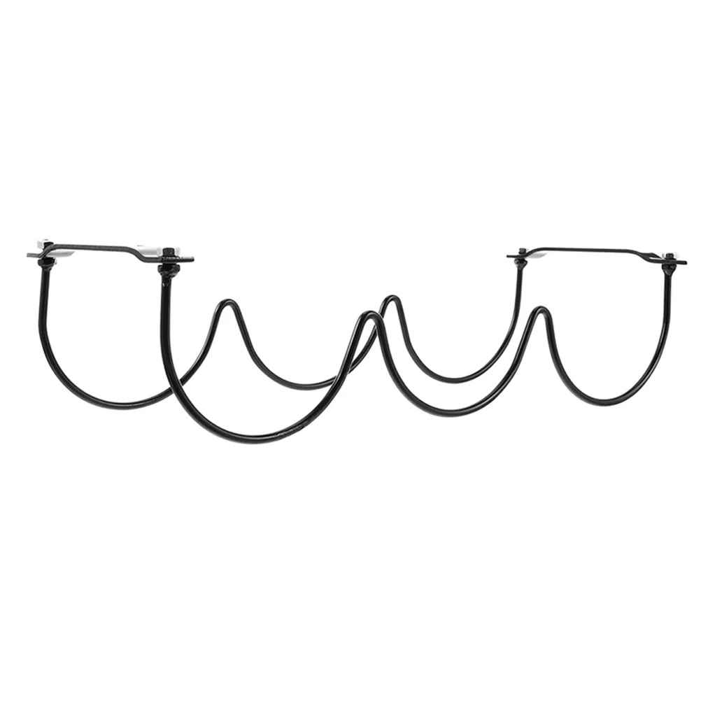 

Rack Cup Holder Organizer Iron Shelf Wall-mounted Under Cabinet Racks Display