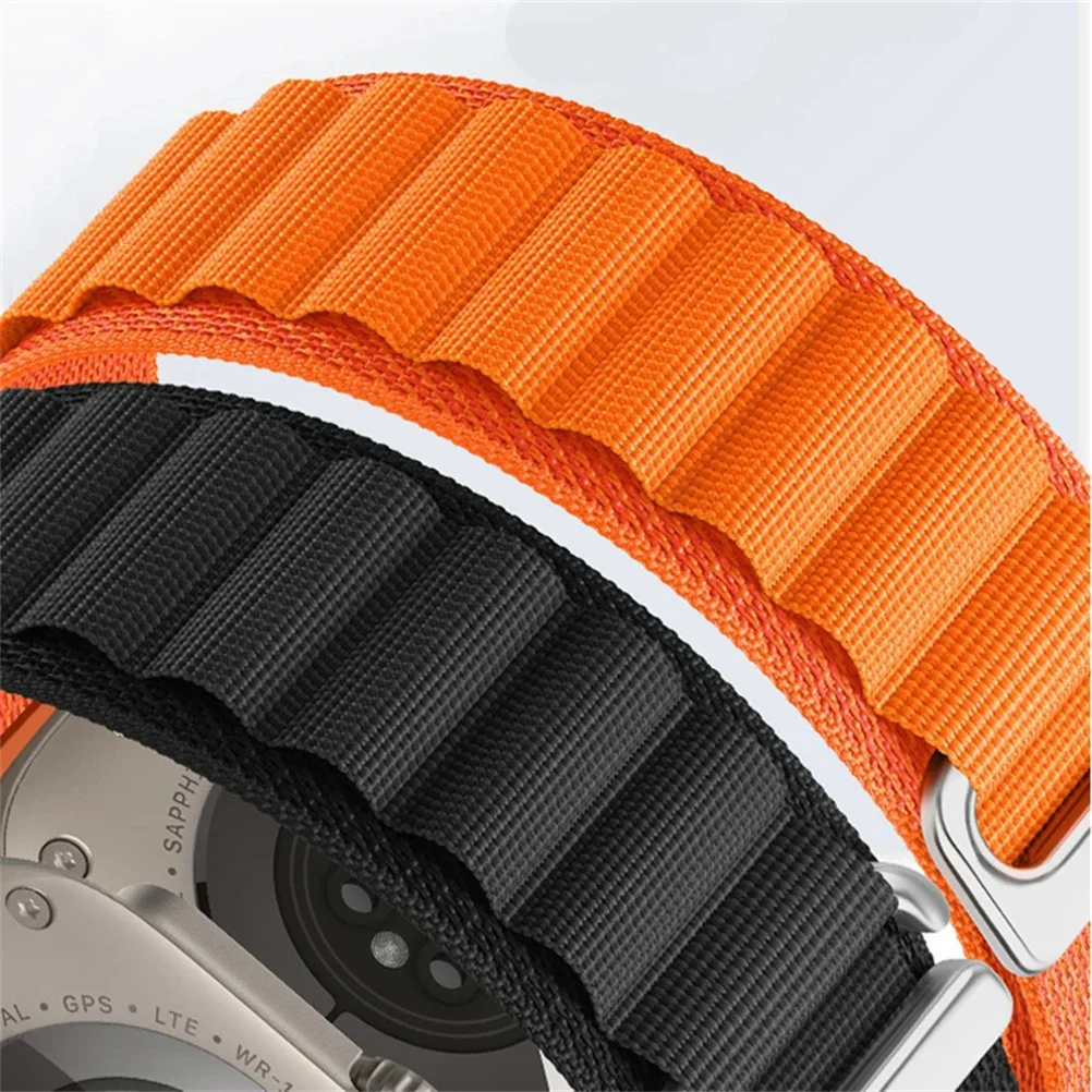 Alpine Loop Armband für Apple Watch Band 49mm 44mm 45mm 40mm 41mm 42mm 46mm Armband Correa IWatch Ultra Serie 11 10 9 8 7 SE 6