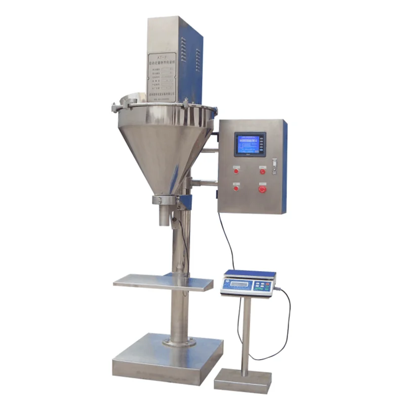 YN520 Automatic Plastic Bag FIlling Sealing 1kg 2kg 5kg Flour Milk Powder Packing Machine Customized Steel Body