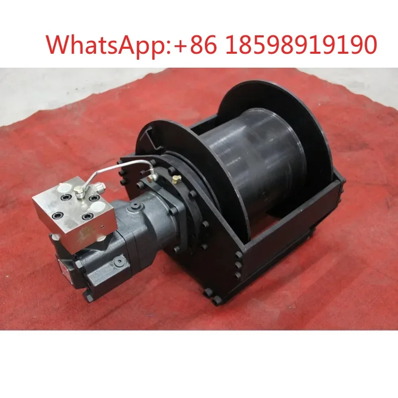 1 Ton (10 KN) Mini Hydraulic Compact Winch - Lightweight Pulling , Suitable for Crane Mounting & Small-Scale Hoisting Tasks