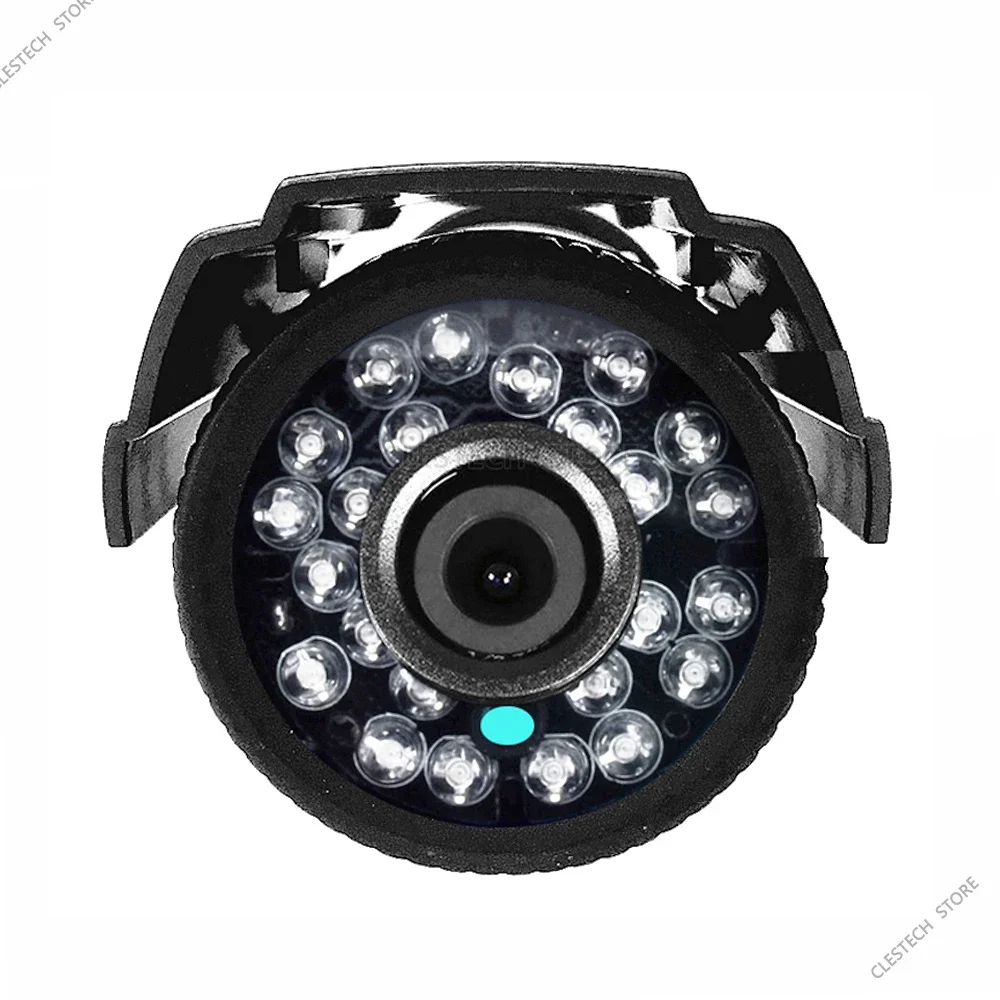 Imagem -03 - Full Ahd Cctv Mini Câmera com Suporte Câmera Digital Visão Noturna Infravermelha Exterior Impermeável Controle iv 1920x1080p 720p hd 2mp 4in 1