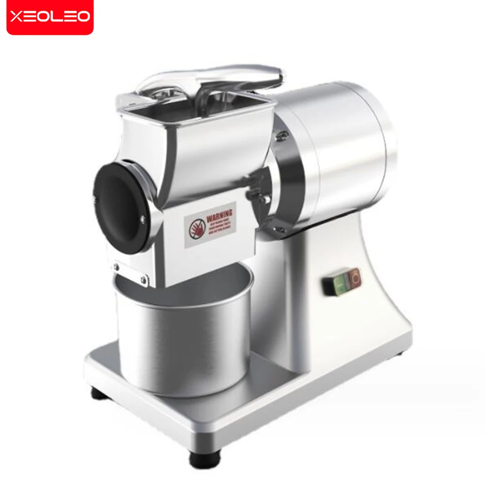 ماكينة مفرمة خضروات من الفولاذ المقاوم للصدأ من XEOLEO ، محضرة طعام للجبن والثوم ، 40 خدمة شاقة ، من من من نوع x W