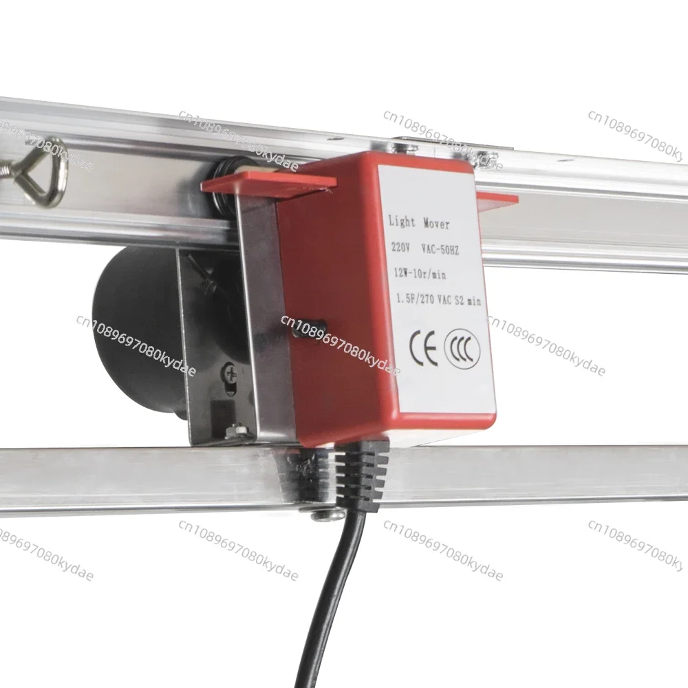 High Quality Hydroponics Track System Lighting Rail Mover Mini Track Rail LED Grow Light Adjustable Mover