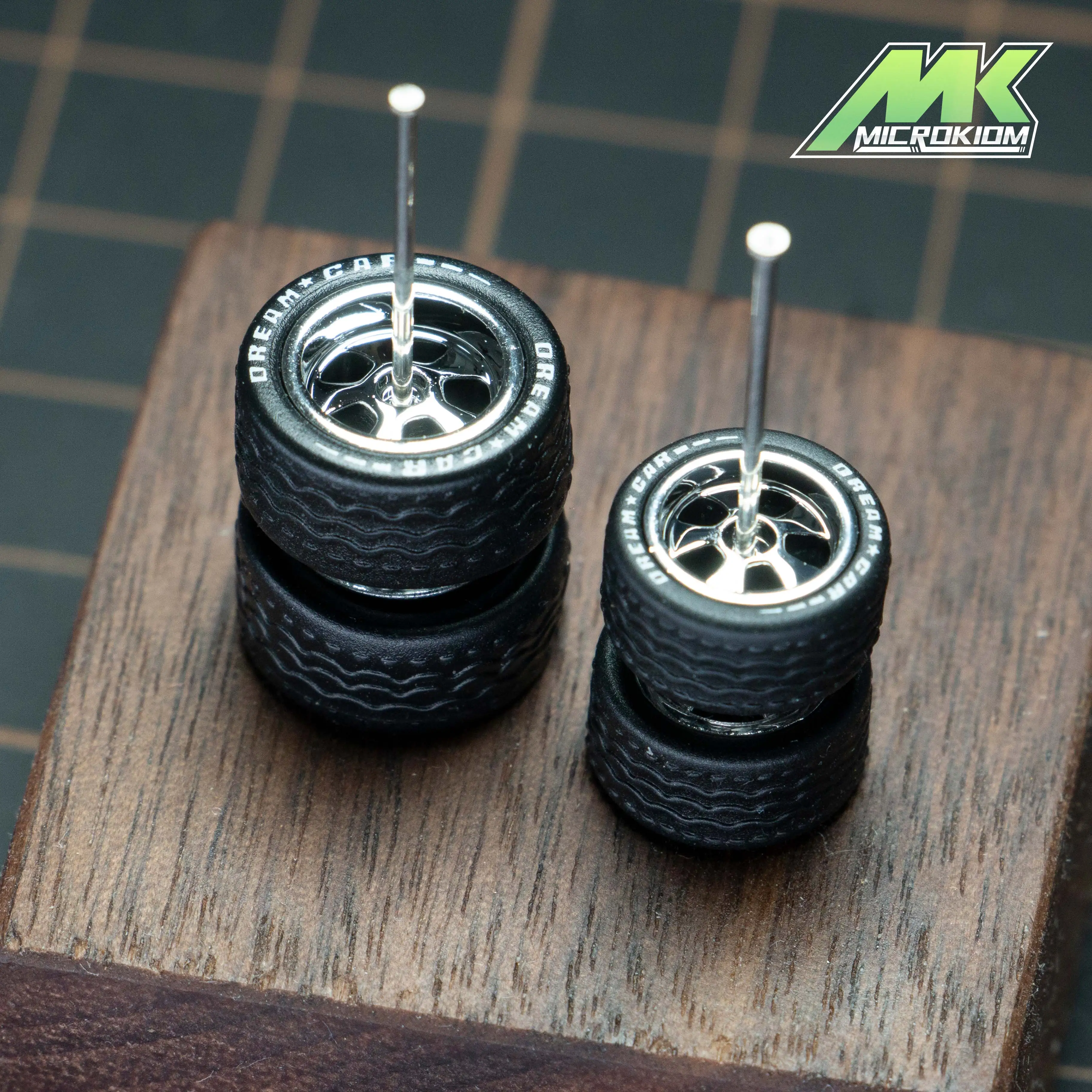 1/64 Alloy Cars Modified Wheels Size Wheels 10.8mm+12.8mm BSC-Dream Car Series(5 Sets)
