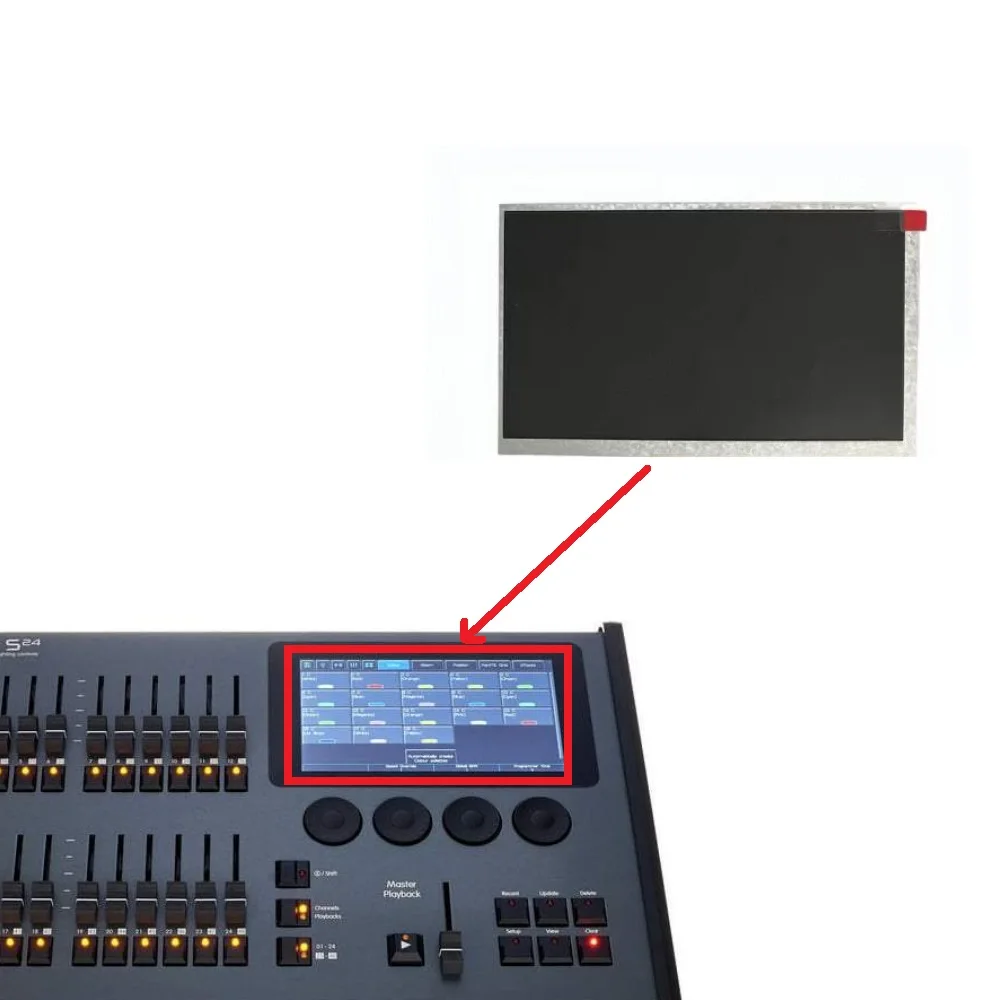 

7 inch LCD For Zero 88 FLX S24 Display Screen Repair parts