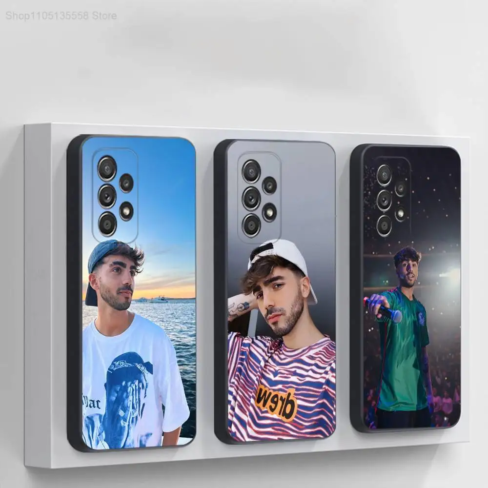 

Federico Vigevani YouTuber Phone Case For Samsung S 25,24,23,22,30,21,10,9,Ultra,Plus,Lite,FE,4,5G Black Soft Case