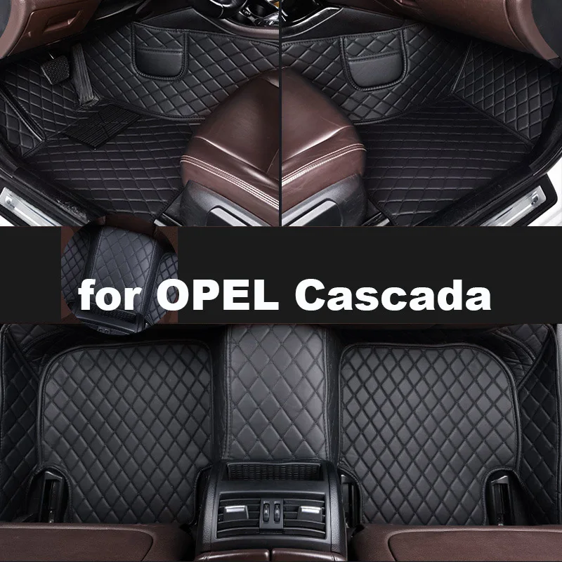 

Autohome Car Floor Mats For OPEL Cascada 2010-2019 Year Upgraded Version Foot Coche Accessories Carpetscustomized