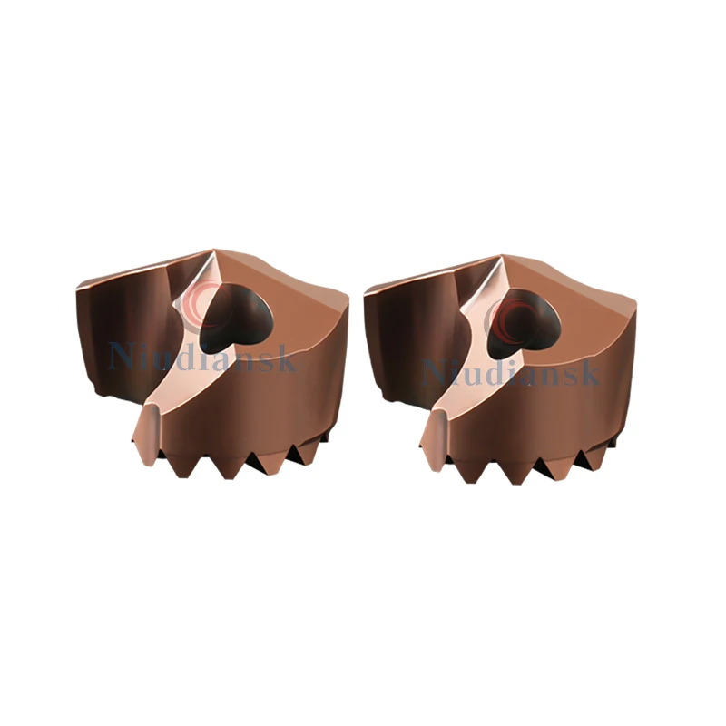 1 Uds corona de diamante hoja de diamante violenta 10,0-25,8 torno CNC espada de enfriamiento interno extendida taladro dentado hoja de acero inoxidable