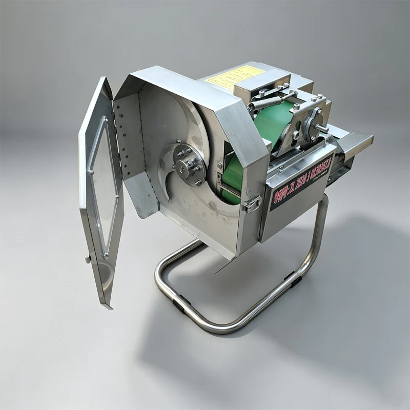 Stainless Steel Electric Vegetable Slicer Adjustable Speed Multifunctional Shred Vegetable Cutting Machine