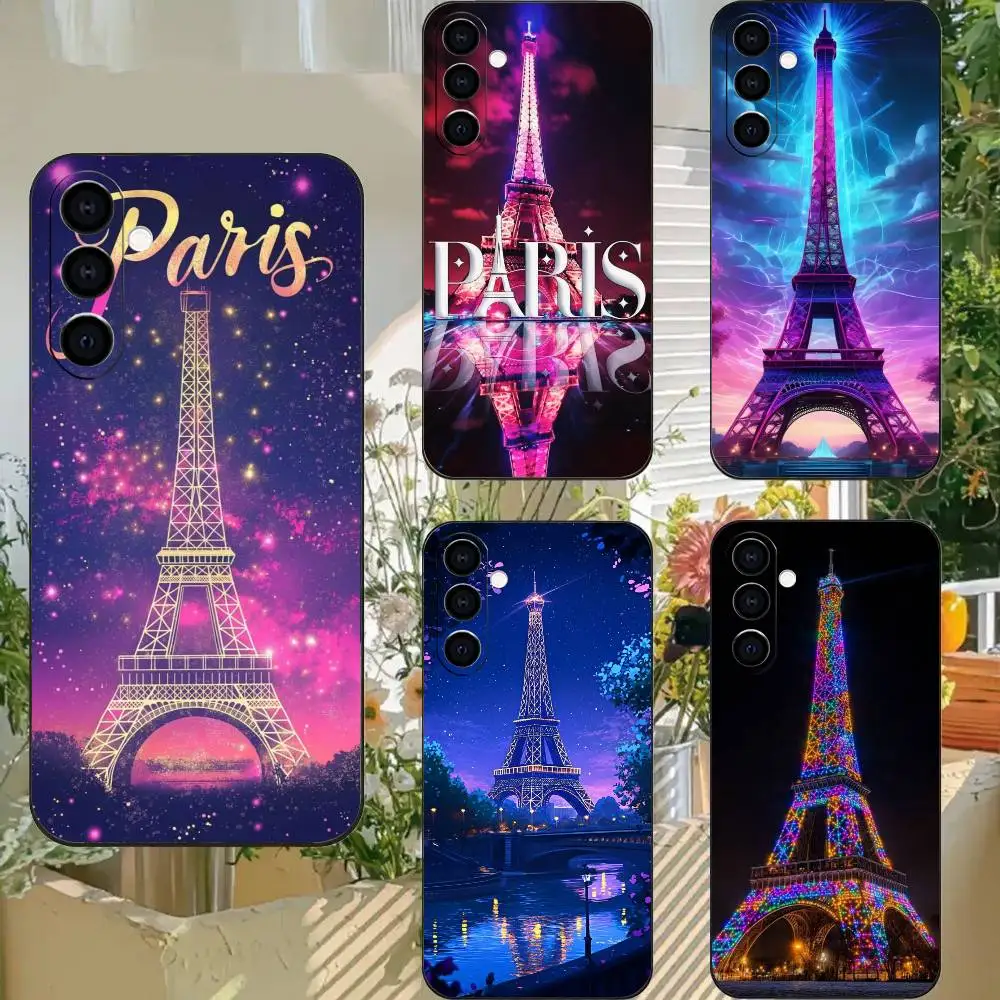 Paris Shatterproof TPU Printed Phone Case for Samsung Galaxy A73/A72/A71/A53/A52/A51/A22/A91/A80