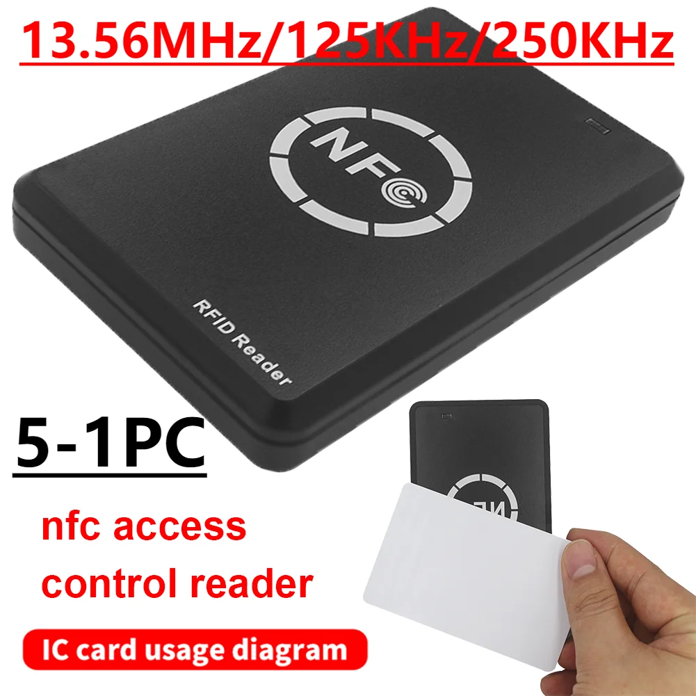 بطاقة التحكم في الوصول الذكية ناسخة برنامج مجاني 13.56 ميجا هرتز مشفرة بطاقة فك NFC العلامة النسخ المتماثل نظام التحكم في الوصول إلى الباب #1