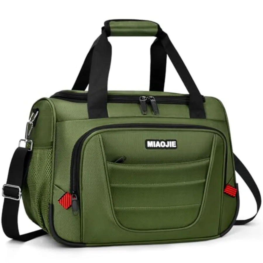 

Underseat Carry On luggage Bag Airplanes Personal Item Bags, Gym Bag for Men Weekender Overnight Travel Tote Bag Shoulder Small