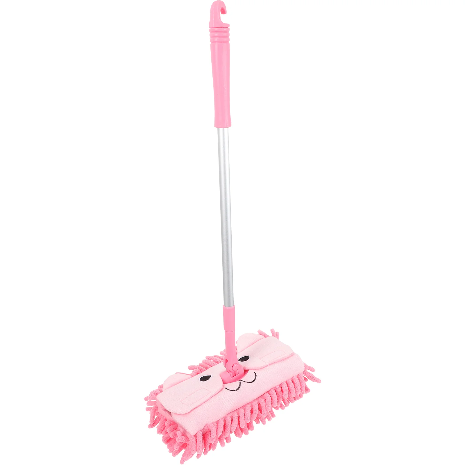 Children House Cleaning Toy Children\'s Mop Kids Tool Model Toddler Cleaning Toy Simulation Tools Pink Housekeeping Educational