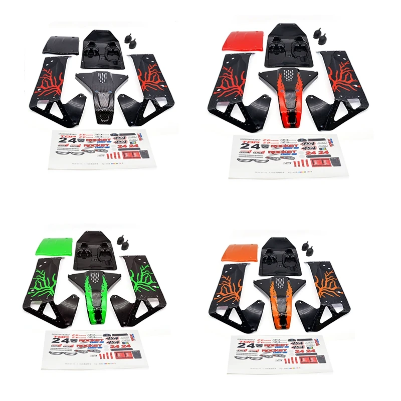 RC Car Body Shell Kit 7534 7535 7536 7537 For ZD Racing DBX-10 DBX10 1/10 RC Car Upgrade Parts Spare Accessories