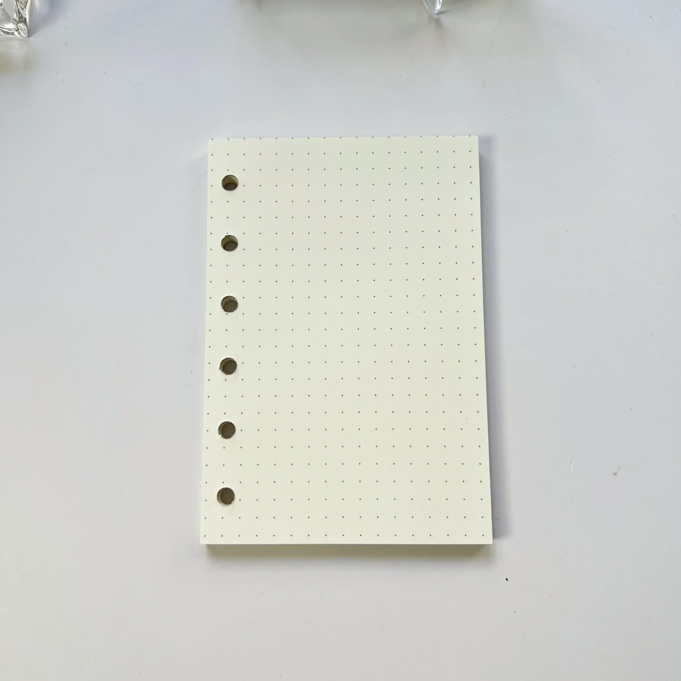 Nachfüll-Notizbuch der Sharkbang-A7-Serie, 45 Blatt, 6 Löcher, Notizblöcke, lose Blätter, Indexpapier, Schreibwaren – Detail 3