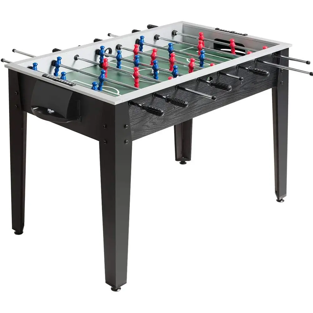 

Foosball Table, Wooden Soccer Table Game with Footballs, Suitable for 4 Players, Competition Size Table Football for Kids, Adult