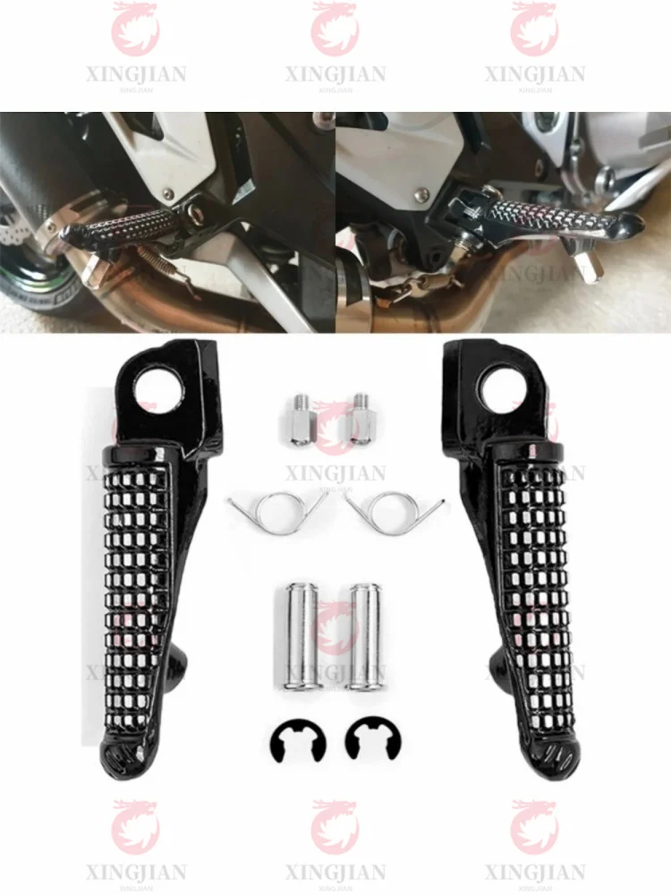 

Motorcycle Front And Rear Pedal For KAWASAKI Ninja 650 ZG1400 GTR1400 ZZR1400 ZX 1400 1200 1000 600 EX650 ZX636 EX250 EX300