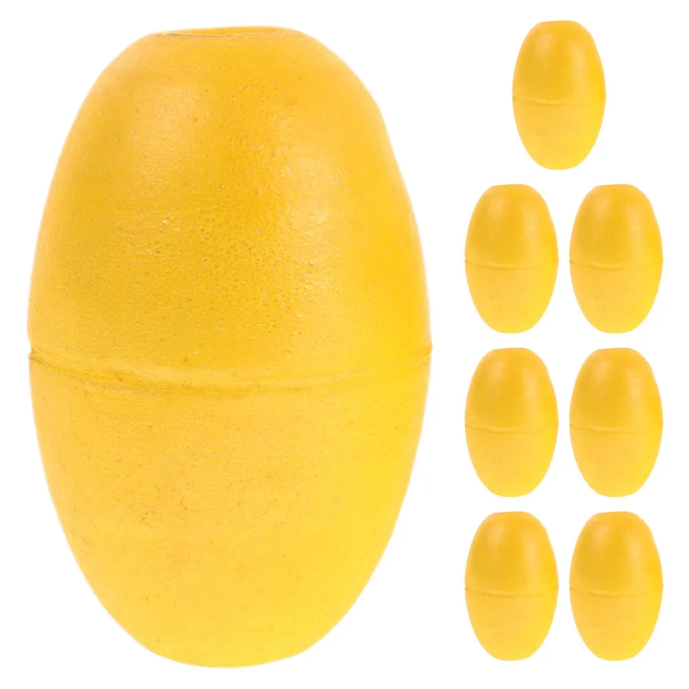 8Pcs Oval Water Floats for Kayak Anchor Buoy Boat Fishing Marker Mooring Buoy High Visibility PVC Marine Rope Floats view 2