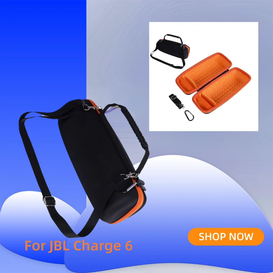 

Audio Organizer Dust Storage Bag for JBL Charge 6 Generation Speaker， Lightweight & Portable， Ideal for Daily Storage and Travel