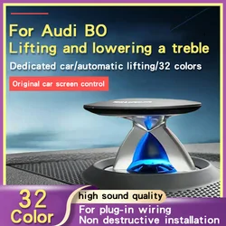 LHD 32 Colour LED Lifting Tweeter Speaker For Audi A4 A5 A6 A7 Q5 Q7 Q8 C7 C8 B9 Car Instrument Electric Treble Horn Decoration