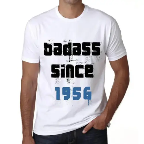 Heren Grafisch T-Shirt Badass Sinds 1956 – Badass Since 1956 – Cadeau voor 68ste