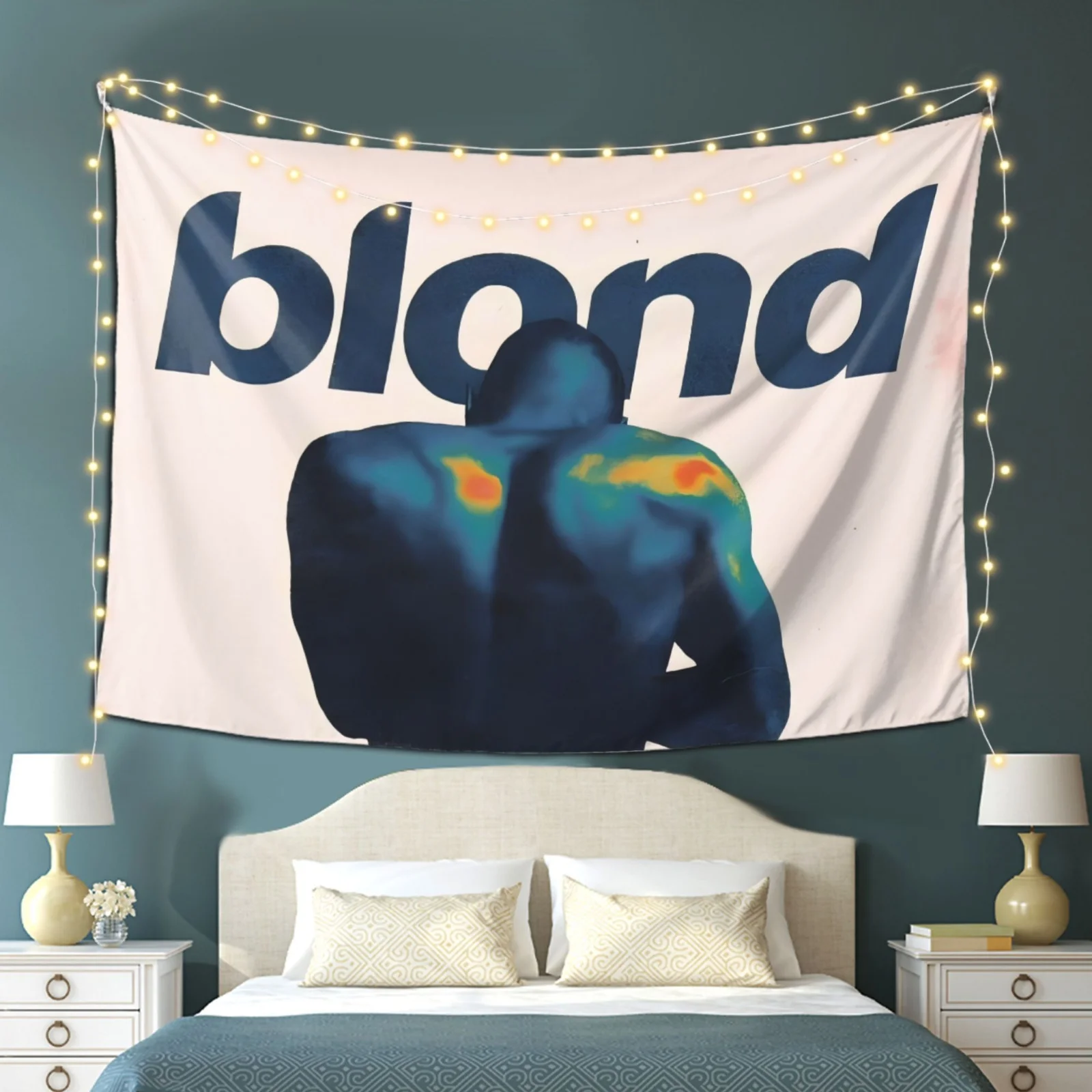 VIKAMA blonde Frank Oscar wall decoration tapestry living room bedroom office terrace club gym decoration wall hanging
