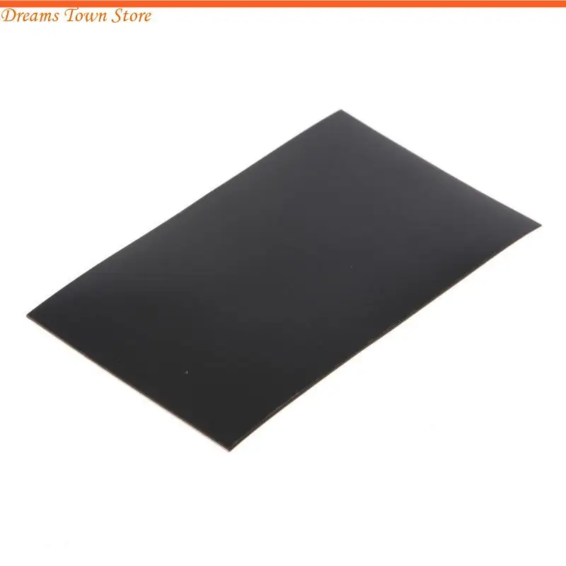 HX6A 1 حزمة 0.6 مم ماوس فأر ألعاب الماوس انزلاق الزلاجات PAD DIY 100x60mm أسود