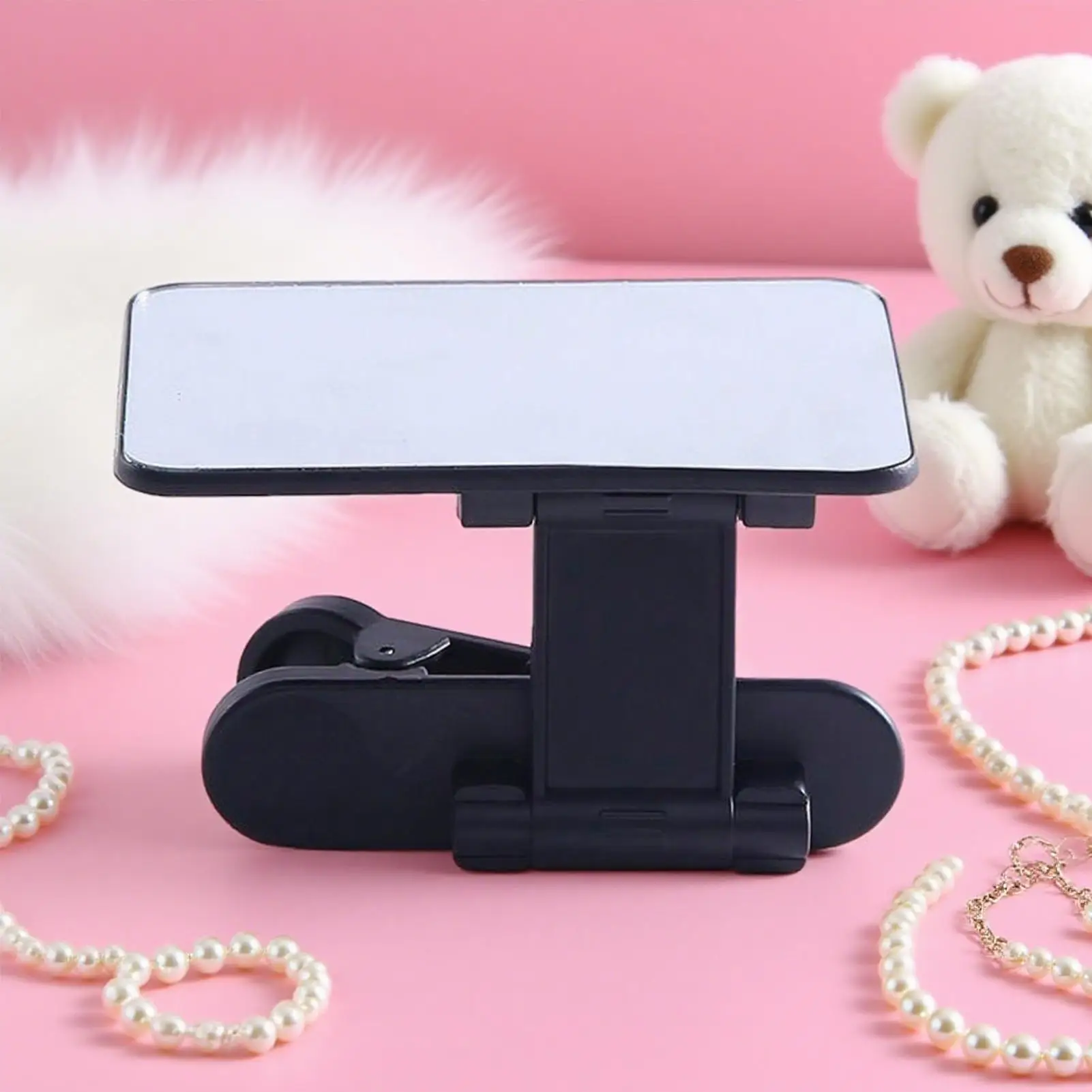 Smartphone Camera Mirror Clip Kit Phone Mirror Attachment For Travel Adjustable Angle Reflection Accessory For Photography