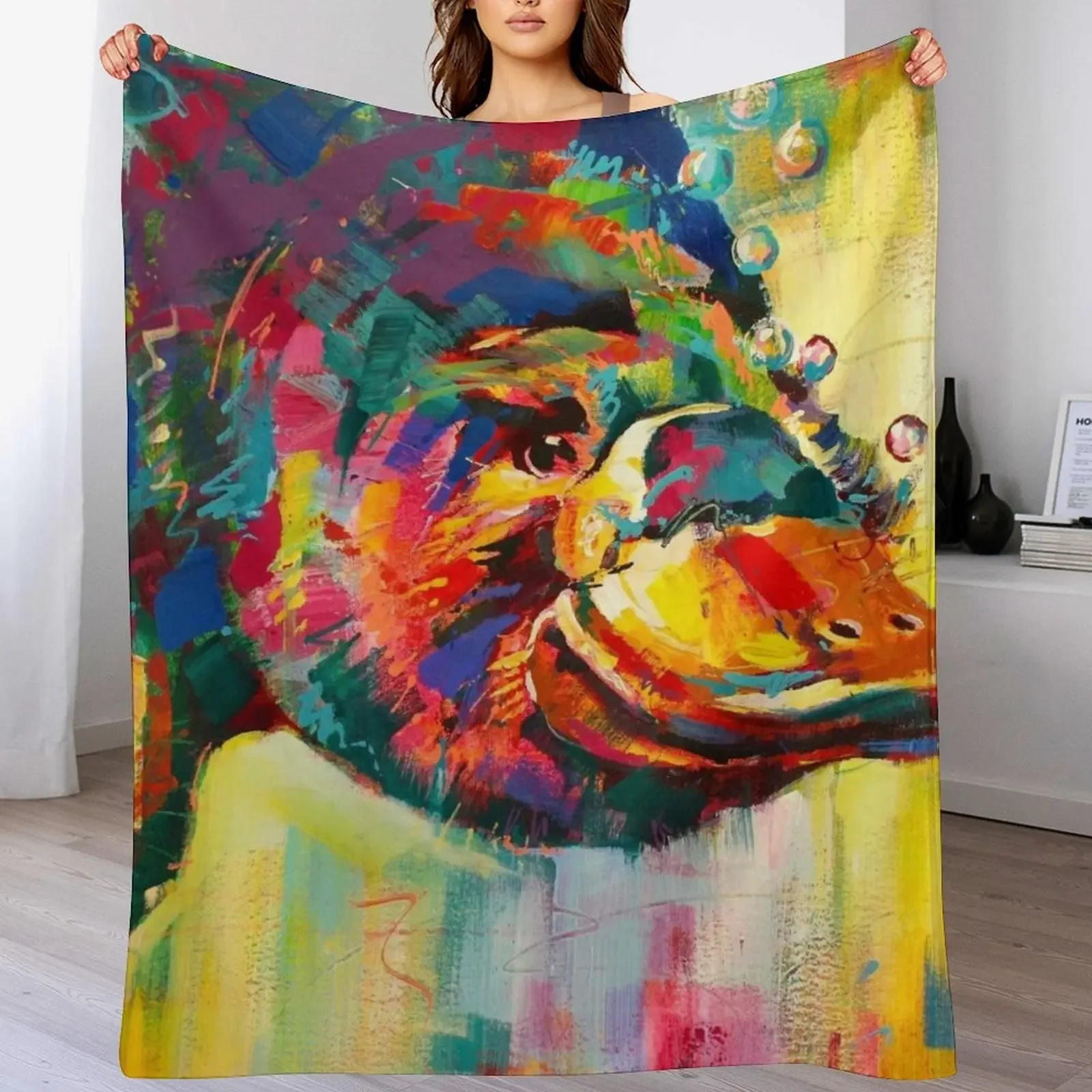 

Duck-Billed Platypus - Australian mammal Throw Blanket For Baby Moving Single bed plaid Blankets