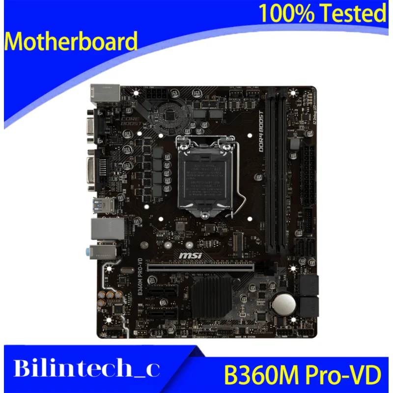 FOR MSI B360M PRO-VD Motherboard Supports 8/9th Generation CPU DDR4 32G